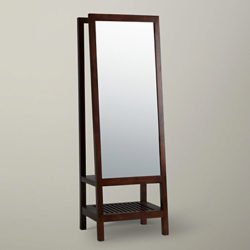 Willis & Gambier Kerala Leaning Mirror, Rich Cherry